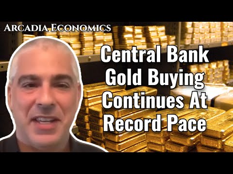 Central Bank Gold Buying Continues At Record Pace