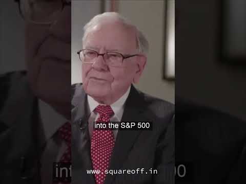 Warren Buffet explains how one could&#039;ve turned $114 into $400,000 by investing in S&amp;P 500 index.