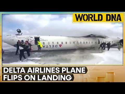 World DNA LIVE: Delta Airlines Plane Crash Lands, Flips at Toronto Airport | WION News