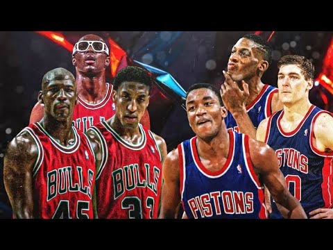 1989 NBA Eastern Conference Finals: Detroit Pistons vs. Chicago Bulls (Full Series Highlights)